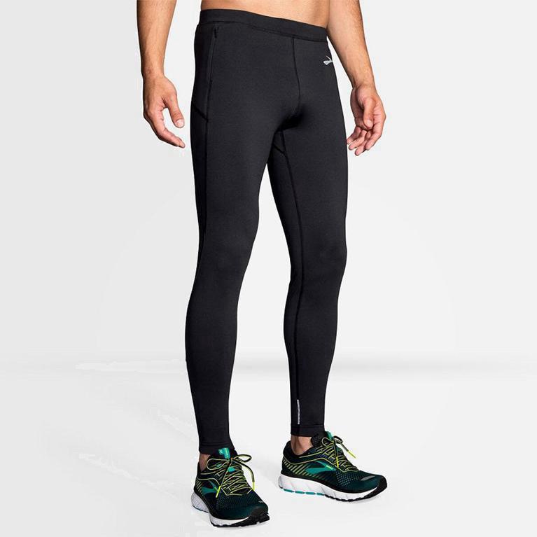 Brooks Threshold Running Leggings Herr 750964-NFS Grå